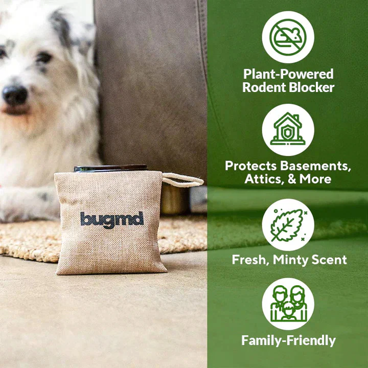 Buy 3 VAMOOSE! Rodent-Repelling Pouches, Get 2 FREE - Image 2